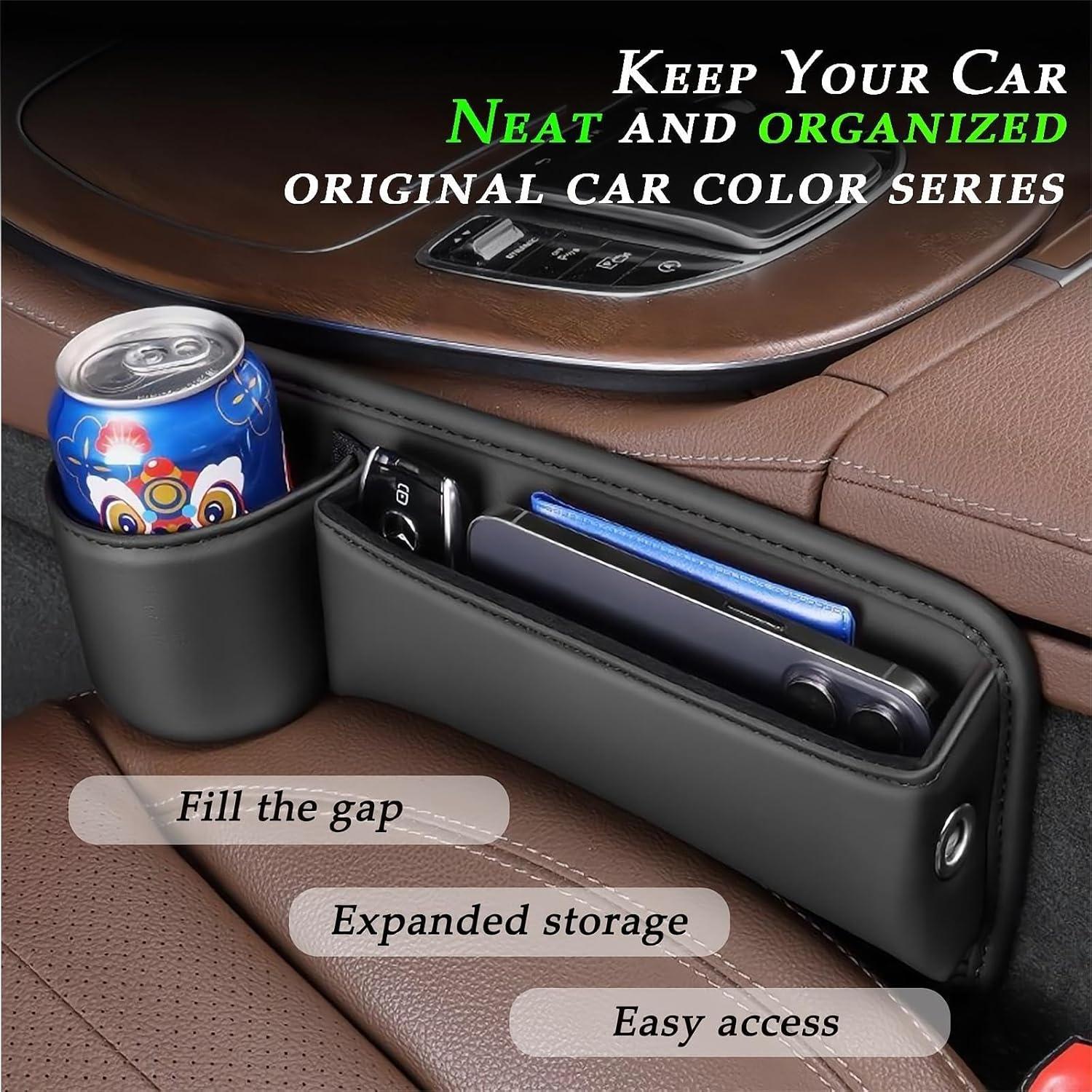 Organizador de Espacio entre Asientos LEQBO Negro - Un Par