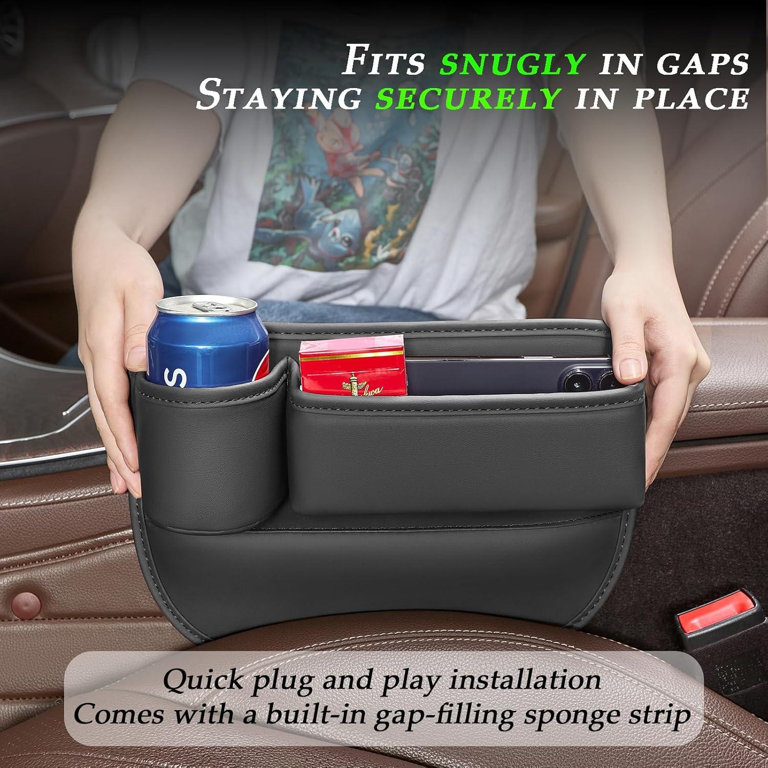 Organizador de Espacio entre Asientos LEQBO Negro - Un Par