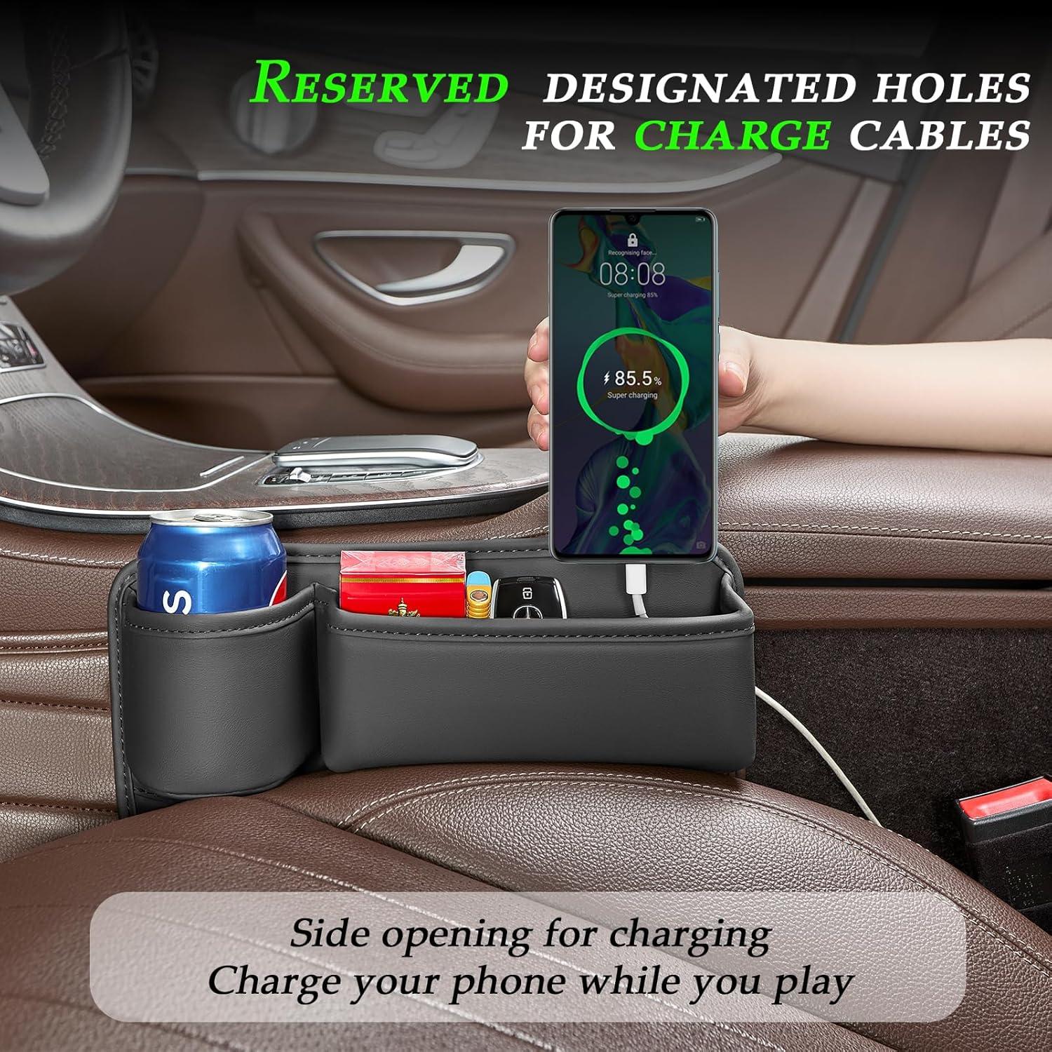 Organizador de Espacio entre Asientos LEQBO Negro - Un Par