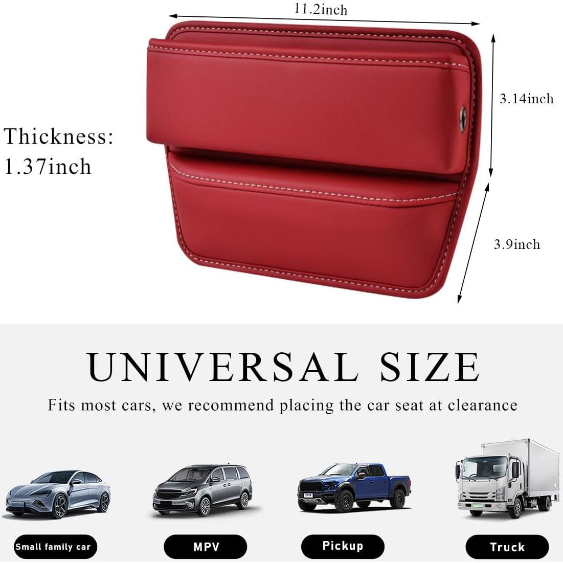 Relleno de Espacio para Asiento Frontal Gasedin Rojo Impermeable