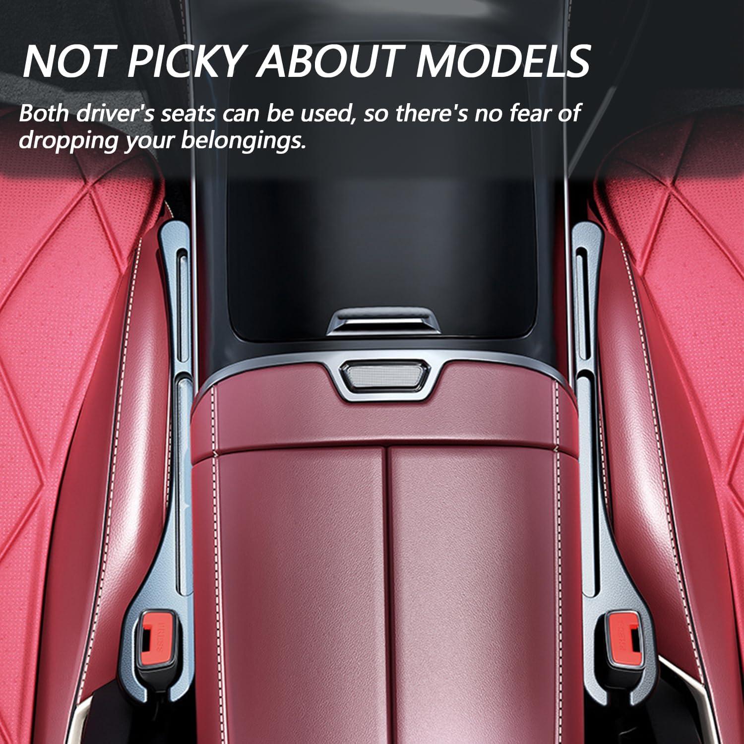 Relleno Espacio Asiento Coche LEIWOOR 2 Pcs Cuero PU