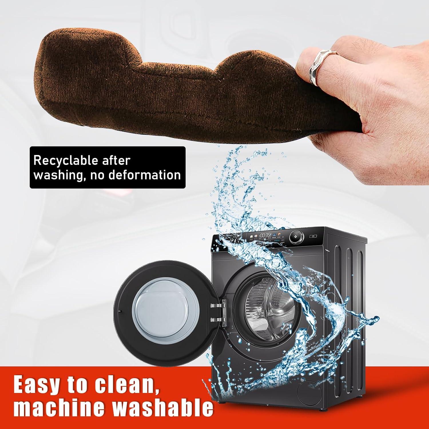 Relleno Espacio Asientos Coche Kewucn 2 Pcs Marrón Universal