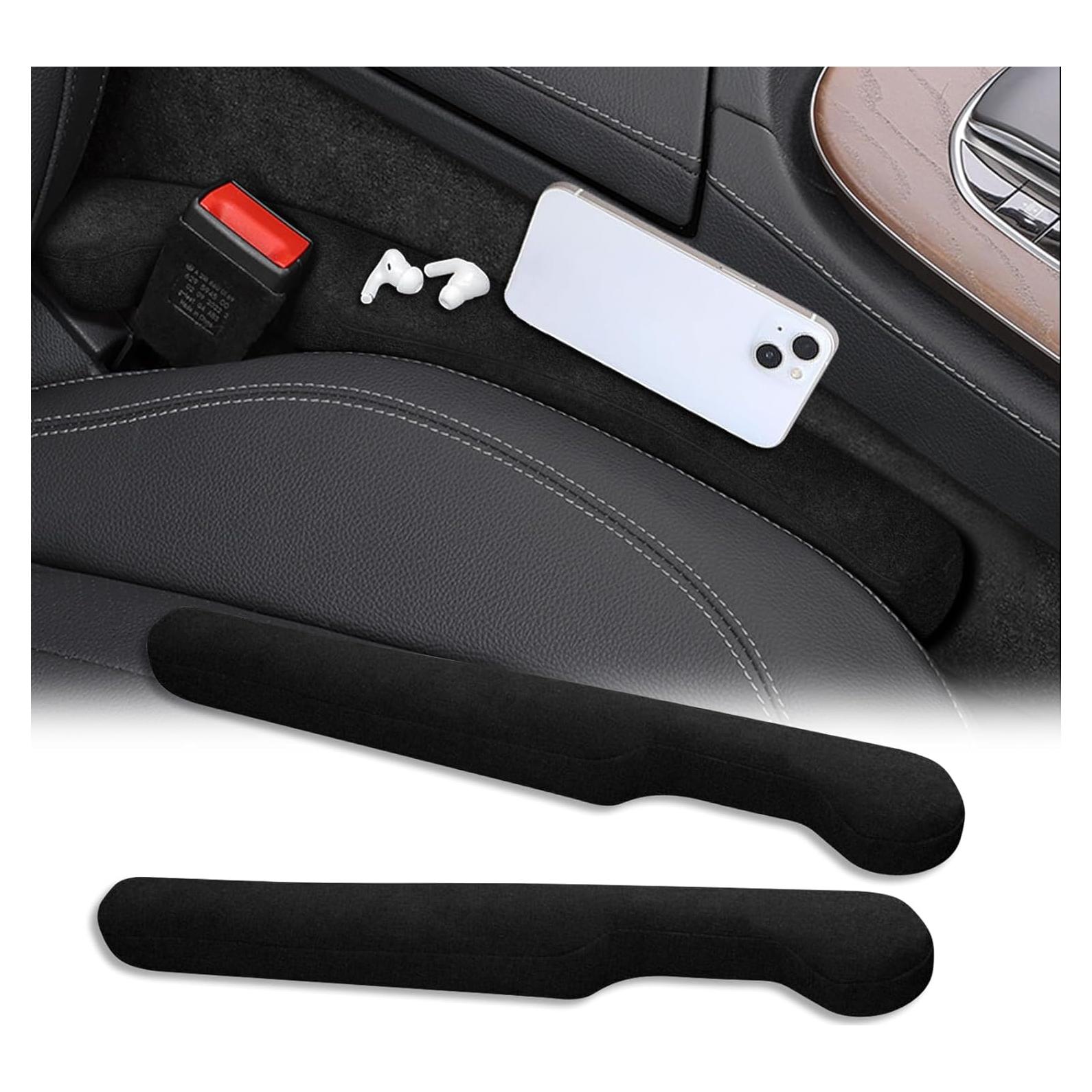 Relleno de Espacio entre Asientos de Coche Middrivr Negro 2 Pcs