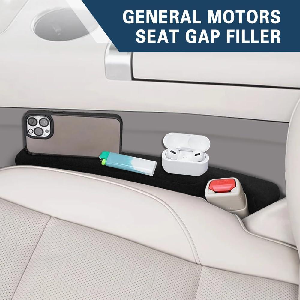 Relleno de Espacio entre Asientos de Coche Middrivr Negro 2 Pcs