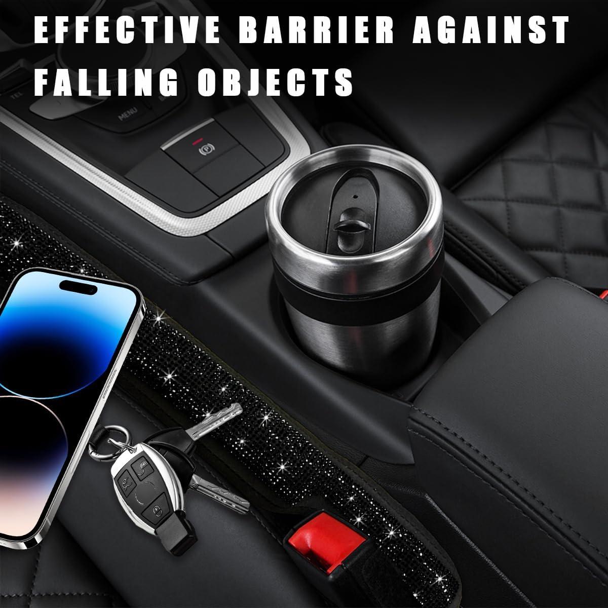 Relleno de Espacio entre Asientos Gasedin 2 Piezas Negro