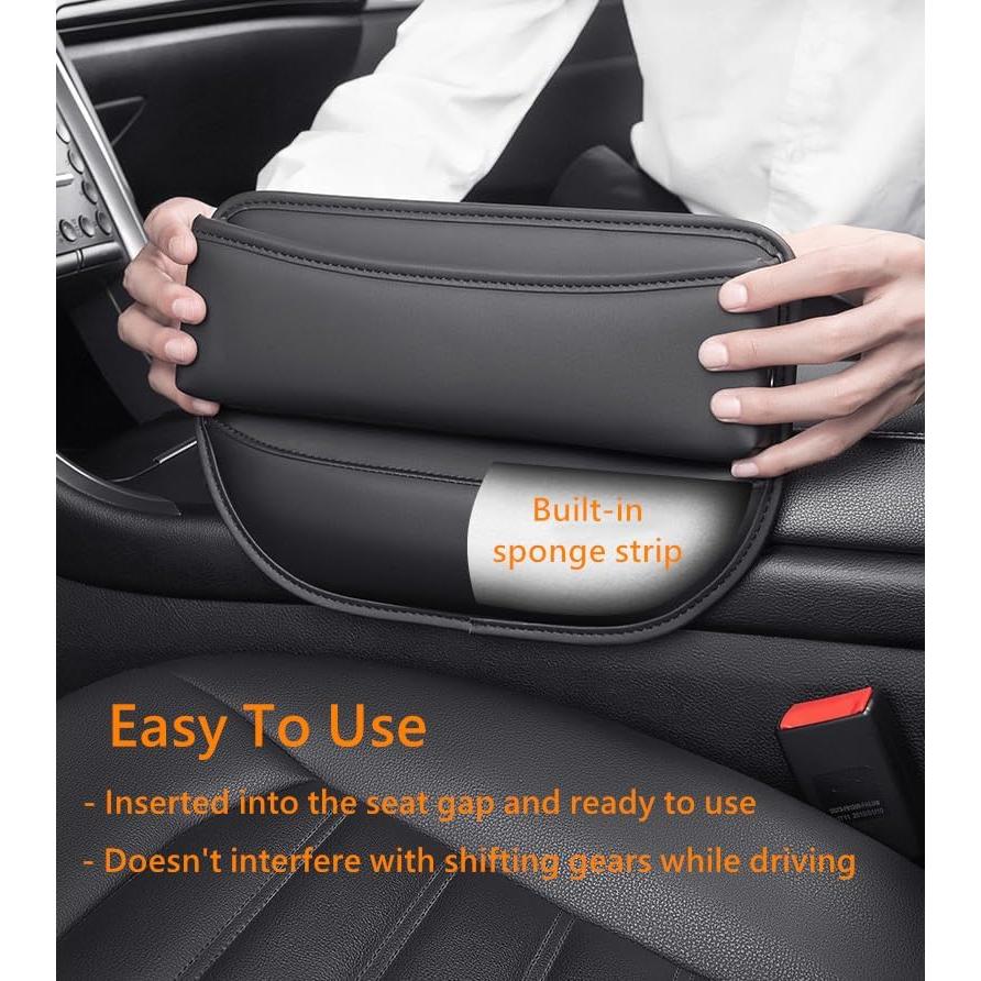 Organizador de Relleno para Espacio entre Asientos de Coche BEENLE - 3 Unidades