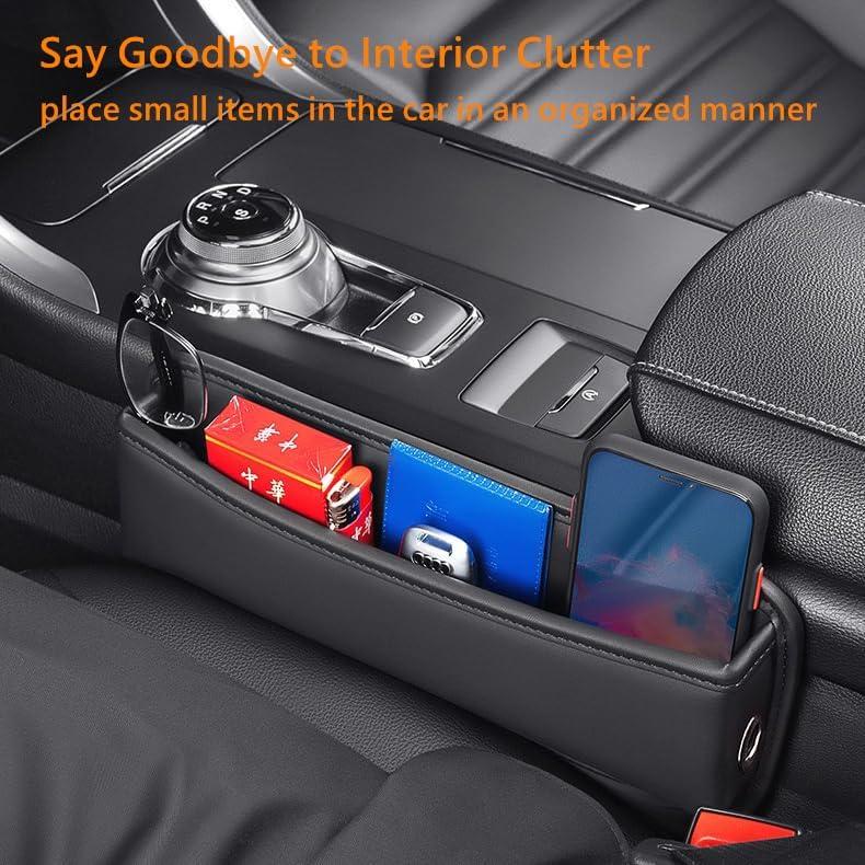 Organizador de Relleno para Espacio entre Asientos de Coche BEENLE - 3 Unidades