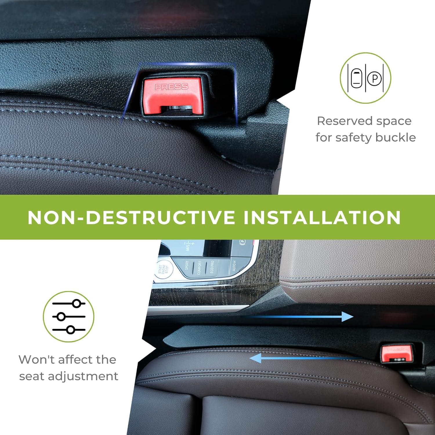 Relleno Espacio Asiento Coche Ompellus 2 Piezas Ajuste Universal