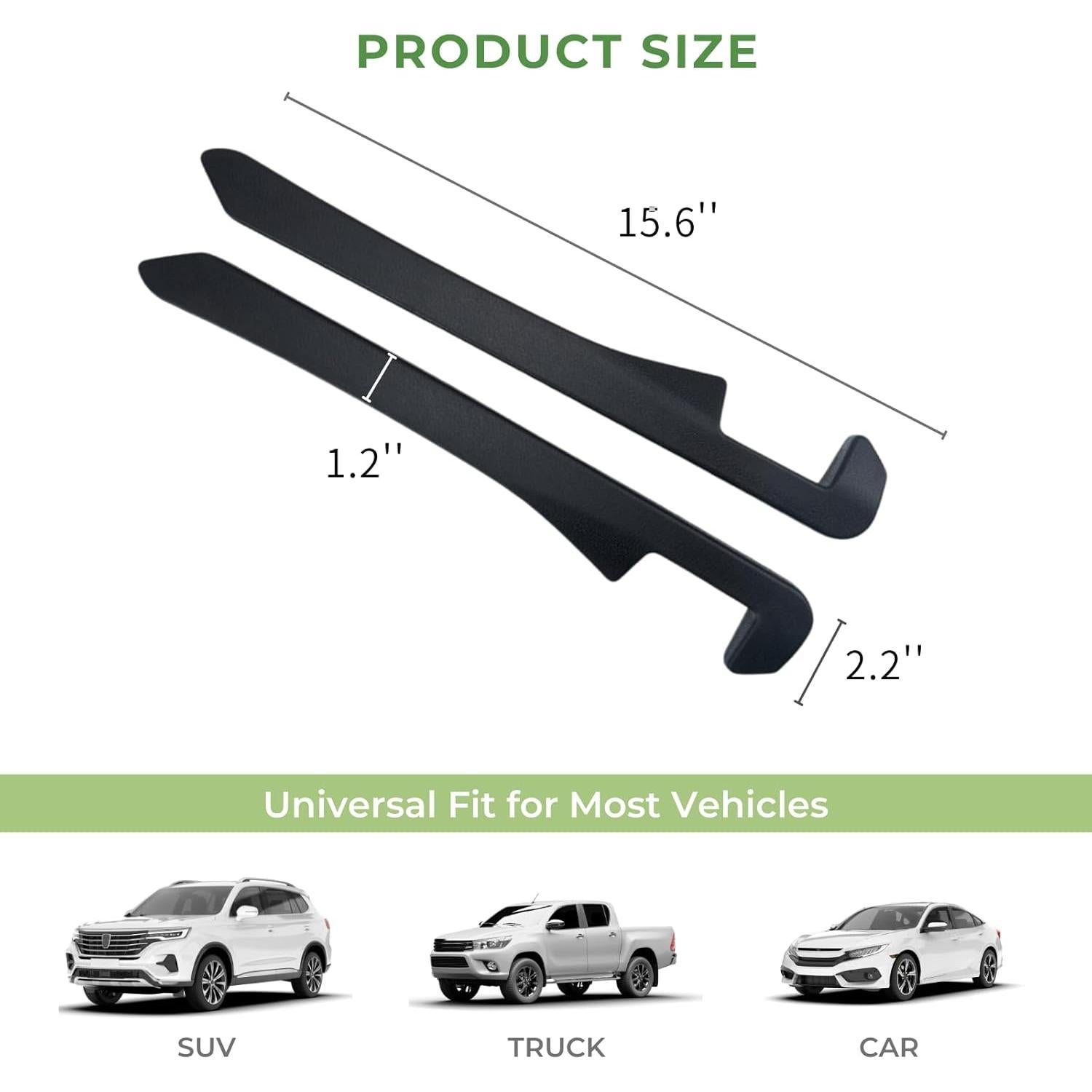 Relleno Espacio Asiento Coche Ompellus 2 Piezas Ajuste Universal