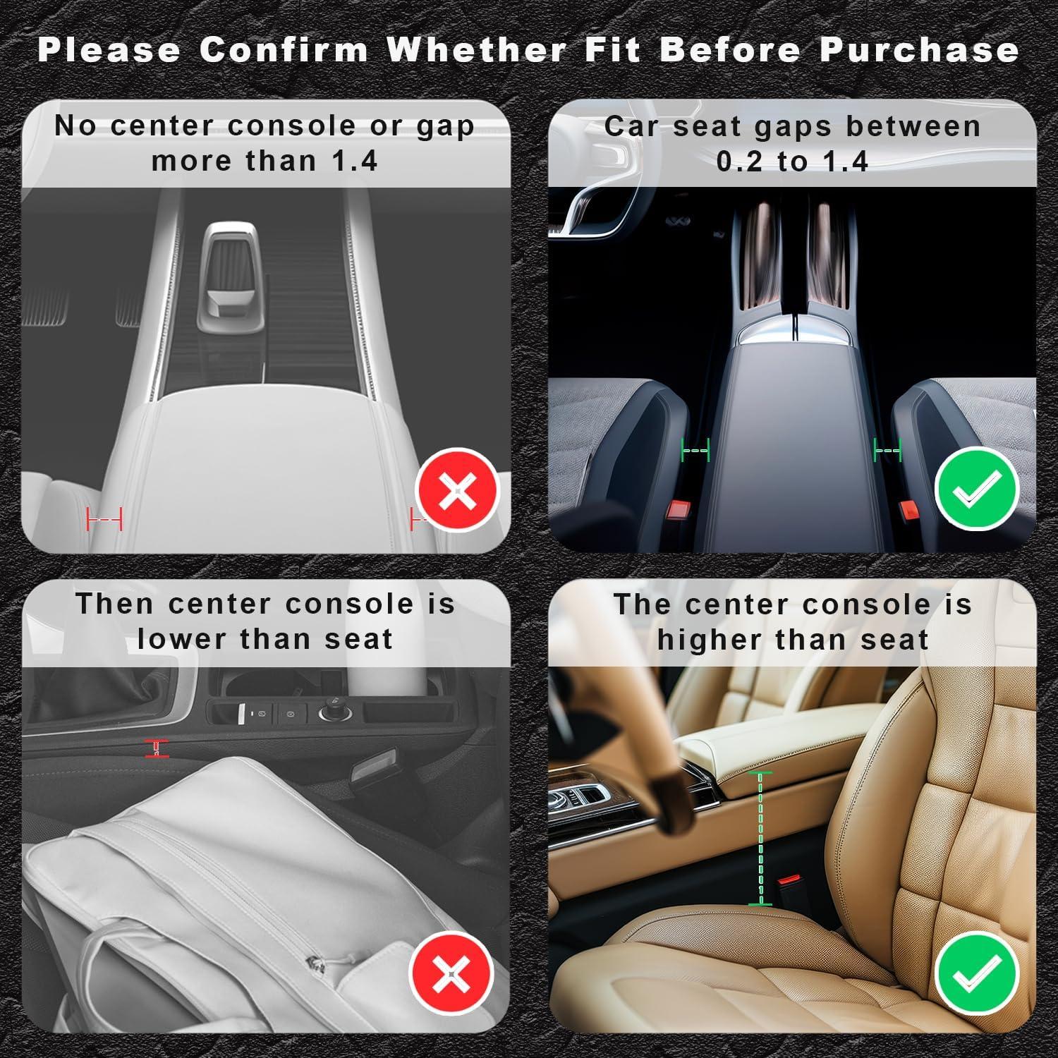 Organizador de Asiento de Coche CONEATI MNE00 Cuero Negro