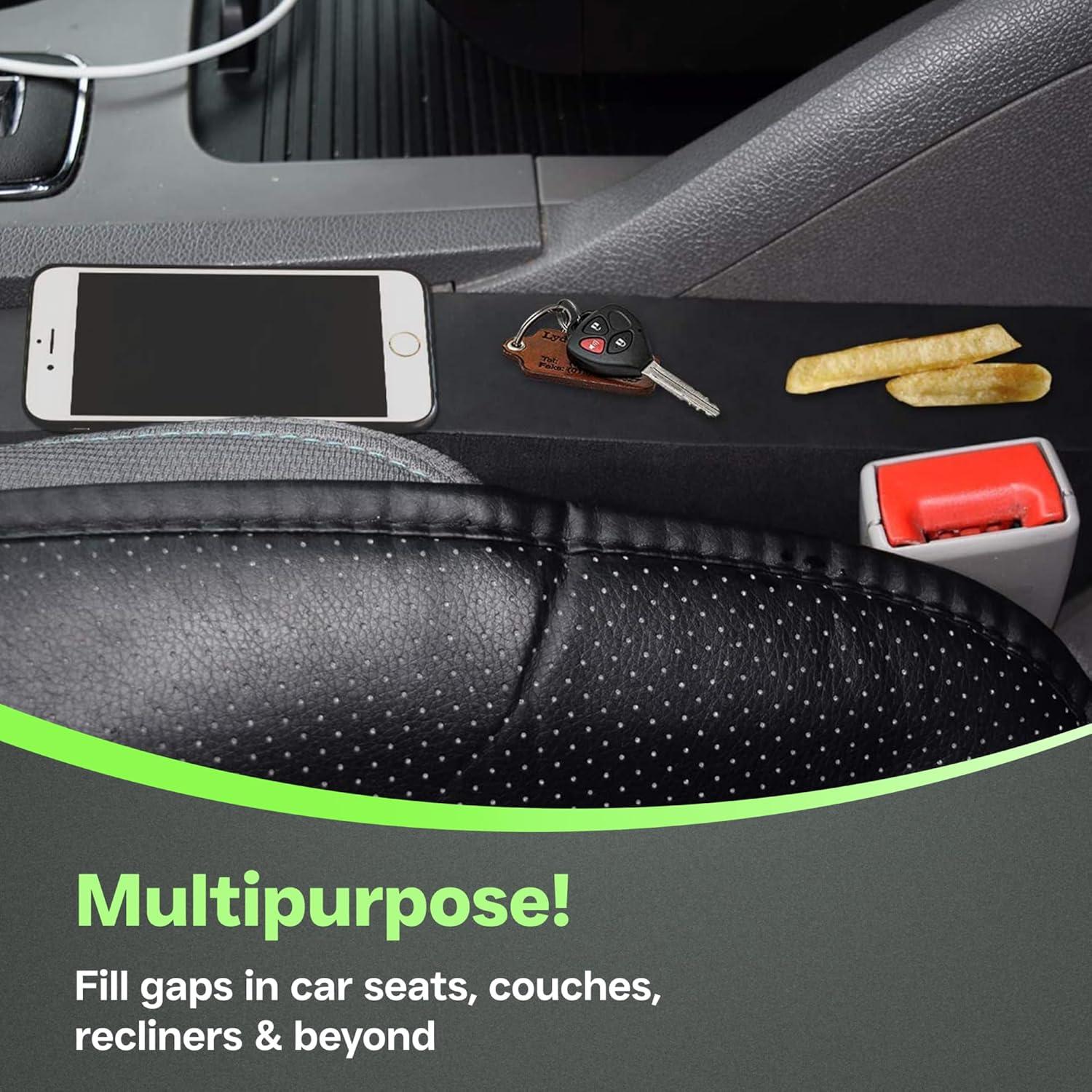 Rellenos de Espacio para Asientos XCEL - Negro - Paquete de 4