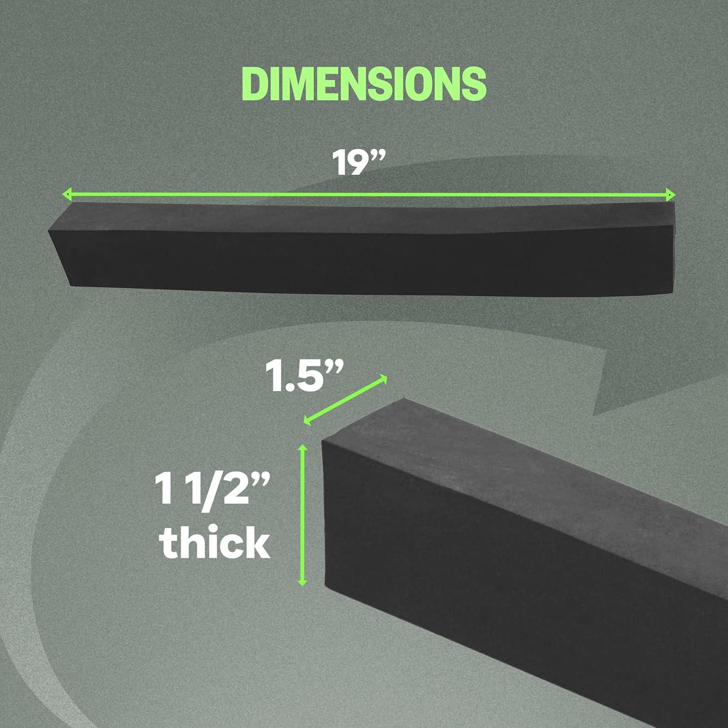 Rellenos de Espacio para Asientos XCEL - Negro - Paquete de 4