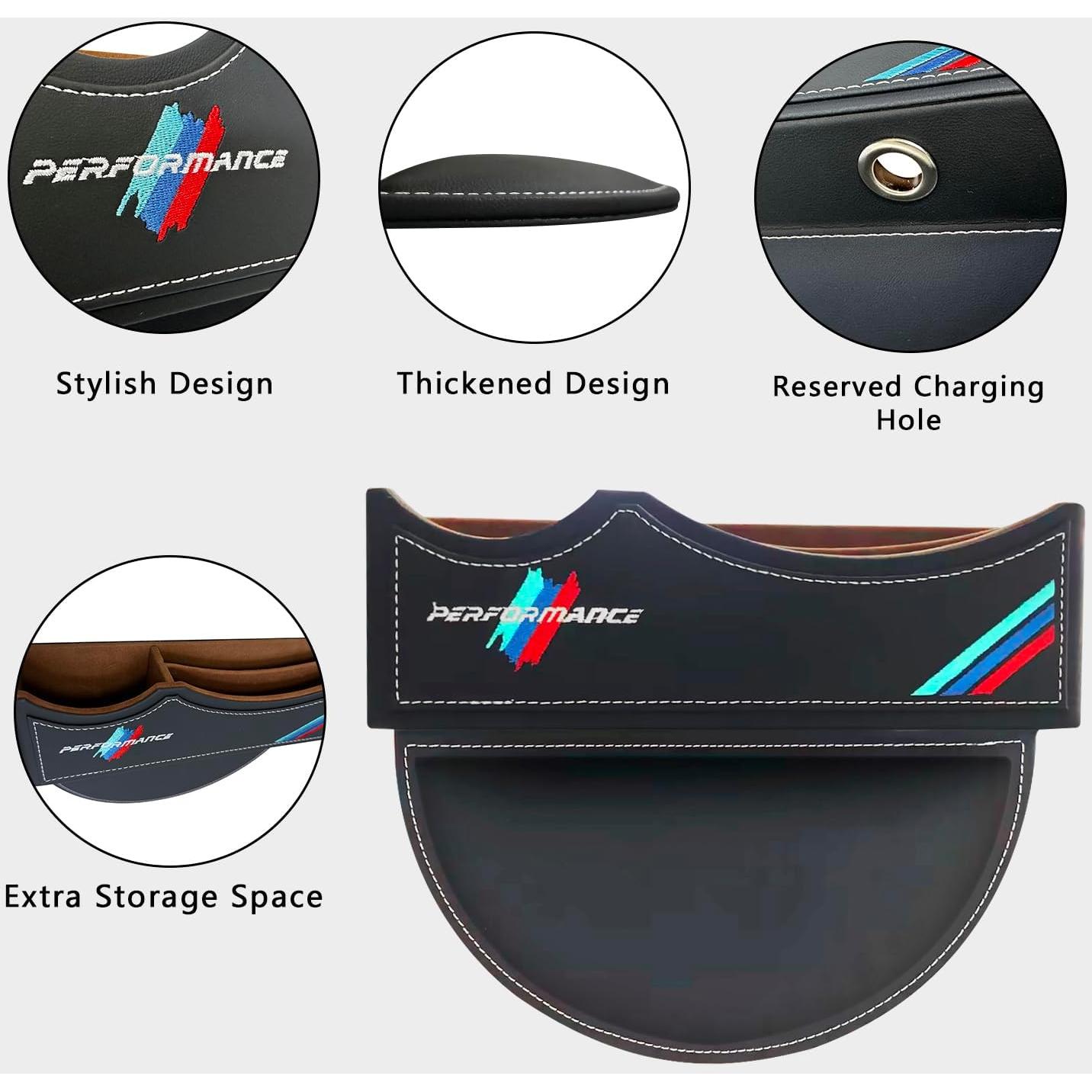 Organizador de Asiento TOPABYTE para BMW - Relleno Espacio 26.2x8x21.2cm