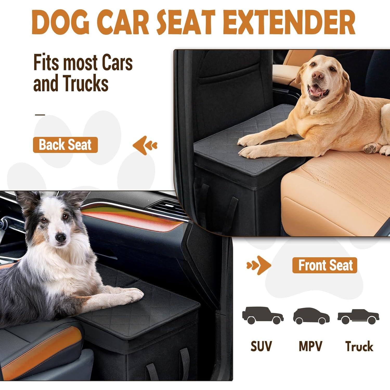 Extensor de Asiento para Perros Grandes UNICITII 51 cm Negro