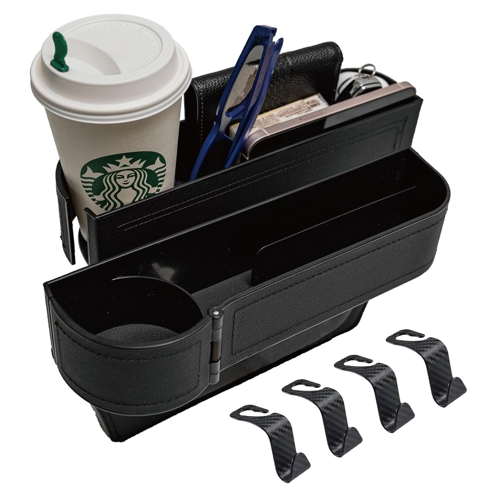 Organizador de Relleno para Hueco de Asiento LELOYMO Negro