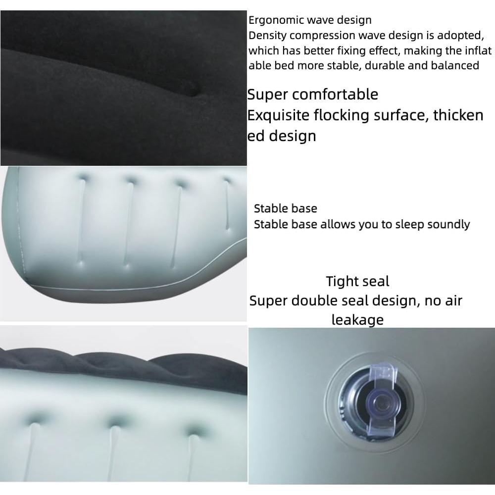 Colchón Inflable para Coche xixikiss 130x38cm 300kg