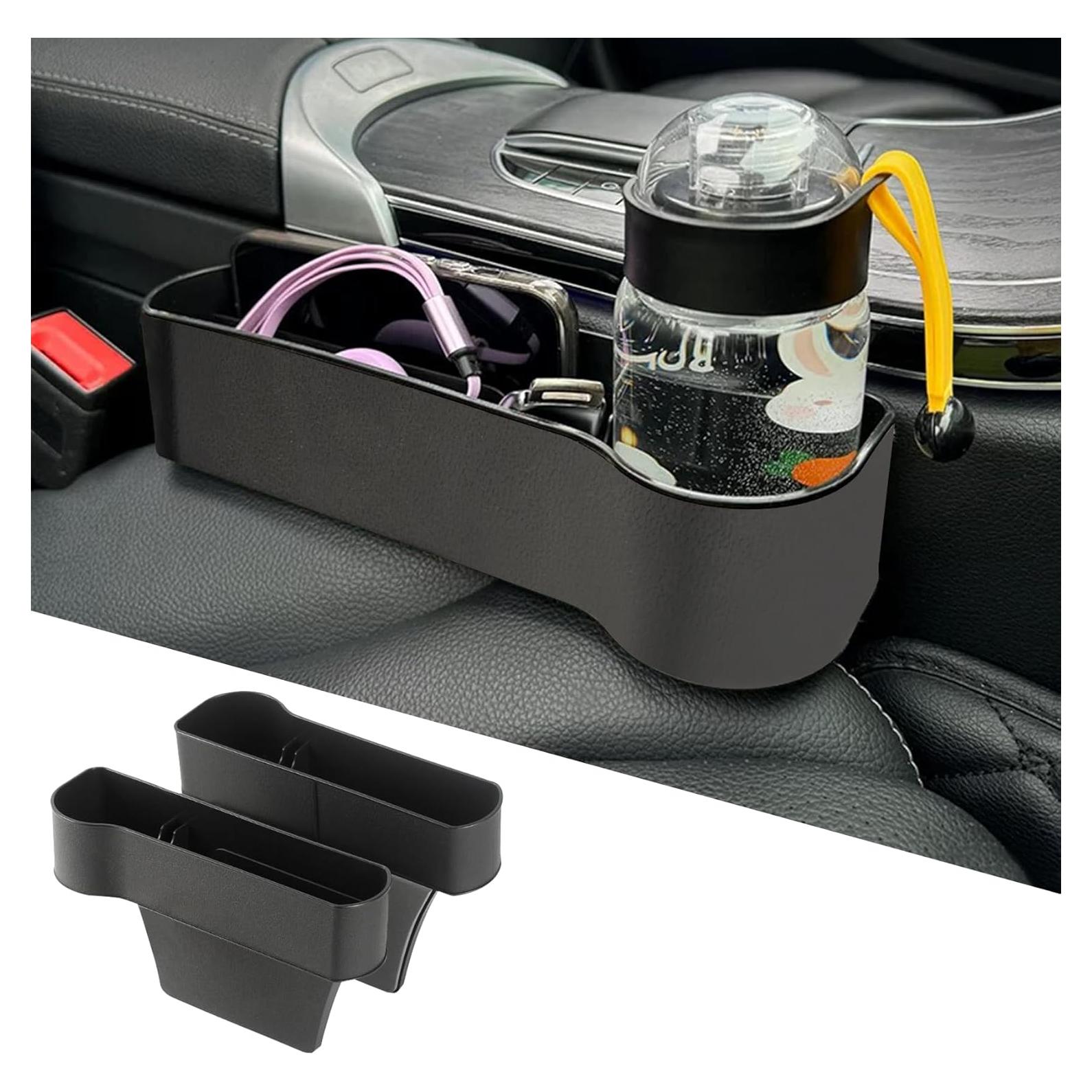 Organizador de Relleno Espacio Asientos Auto Tecledsn Negro 2 Pzs