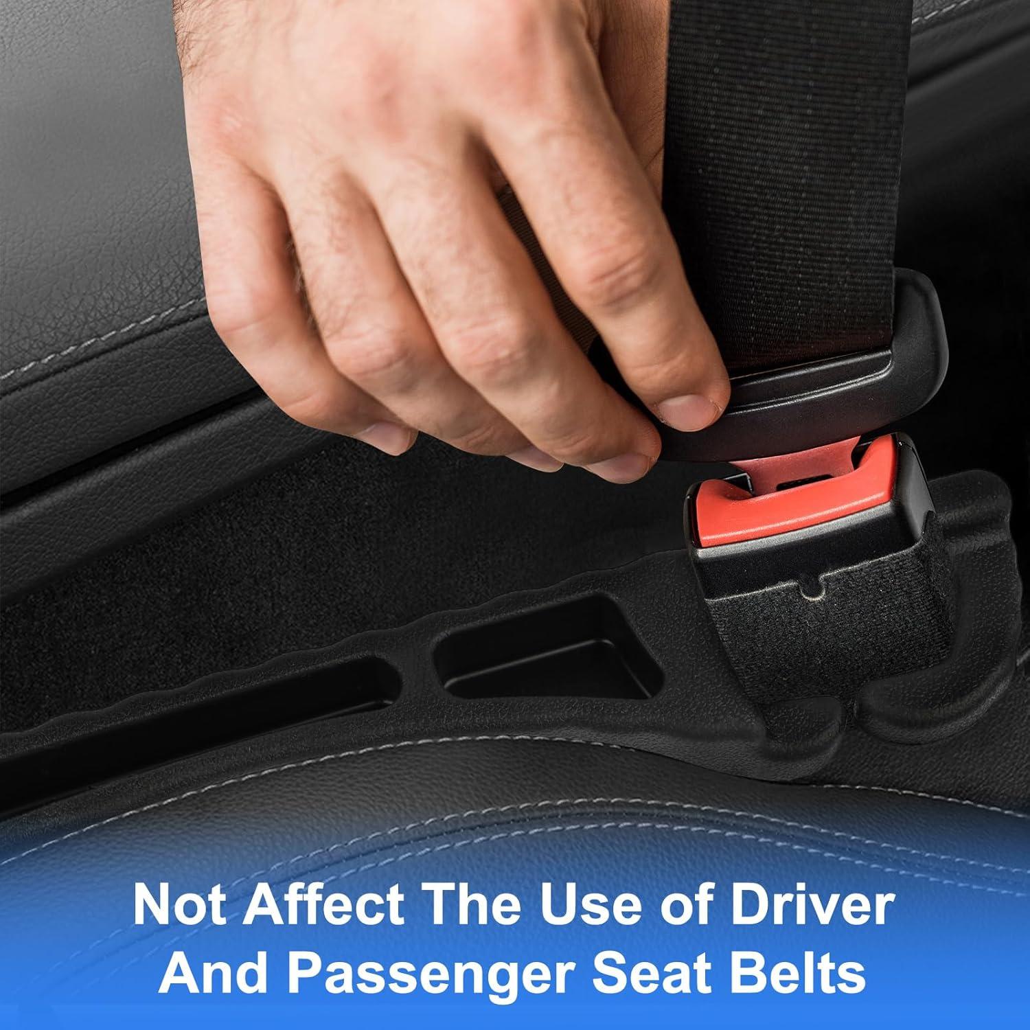 Relleno Espacio Asientos Coche Pinsit 2 Piezas Cuero PU