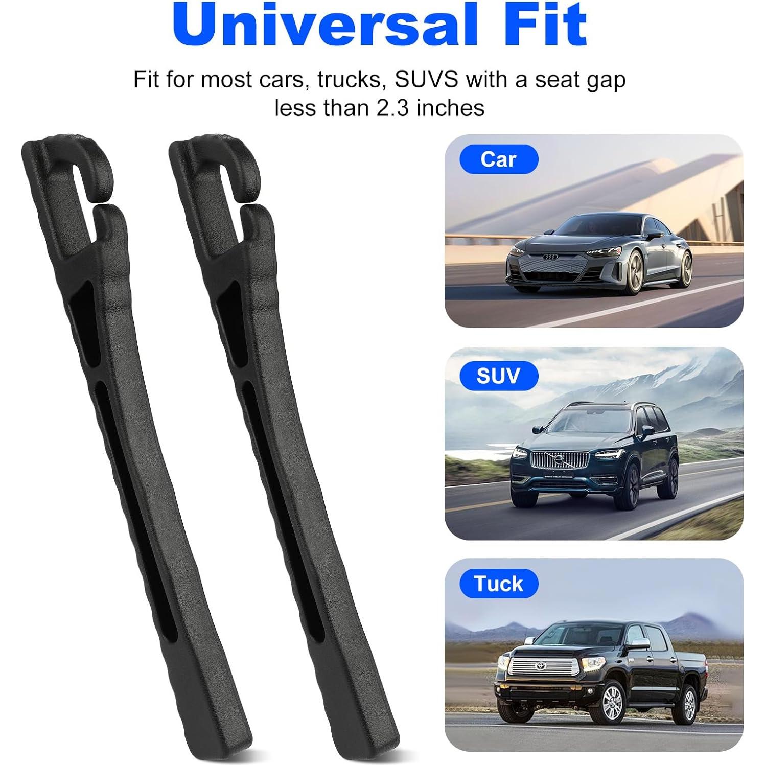 Relleno Espacio Asientos Coche Pinsit 2 Piezas Cuero PU