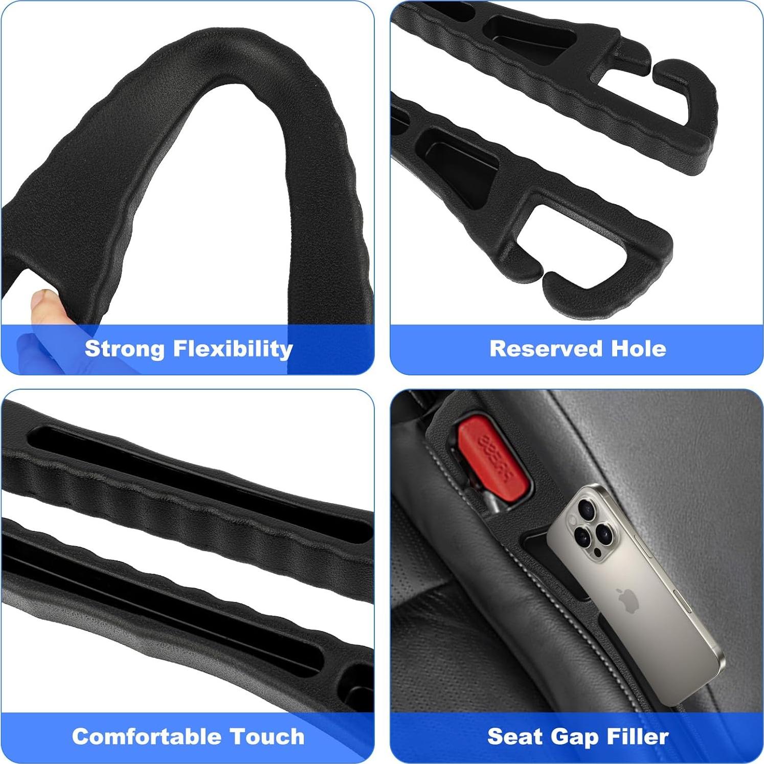 Relleno Espacio Asientos Coche Pinsit 2 Piezas Cuero PU