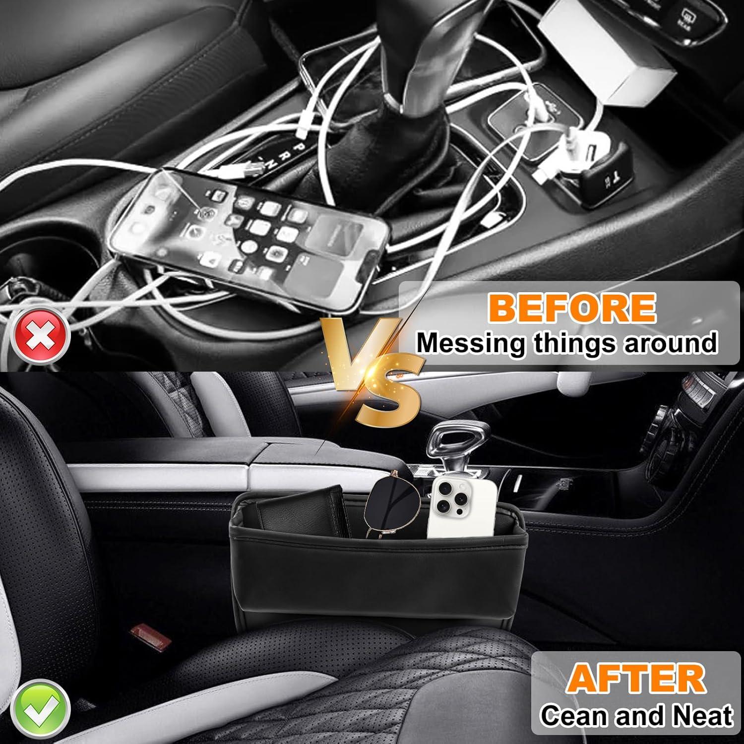 Organizador de Relleno de Espacio entre Asientos de Coche Deesalio