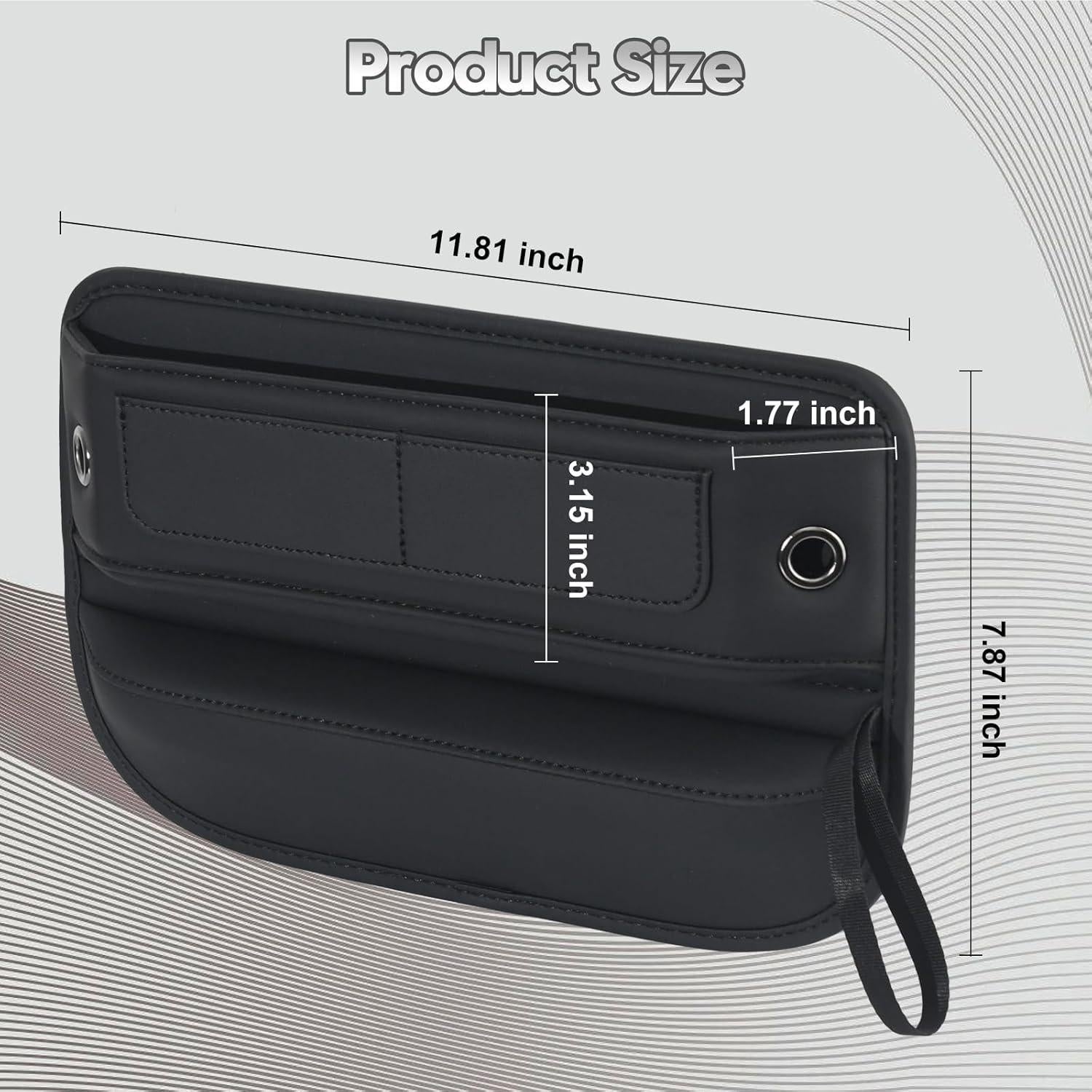 Relleno de Espacio entre Asientos HAERITER Negro 21x32 cm