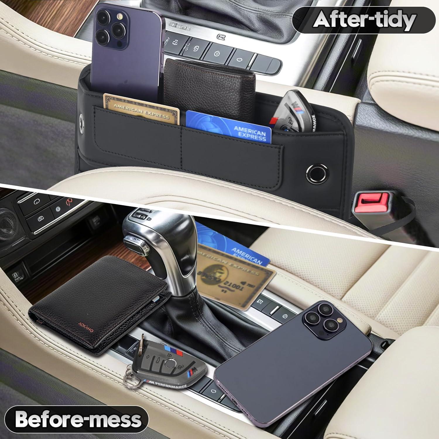 Relleno de Espacio entre Asientos HAERITER Negro 21x32 cm