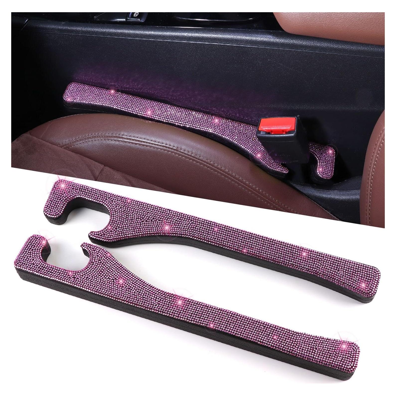 Relleno Espacio Asientos Coche Briwill Rosa Brillante - 2 Pzs