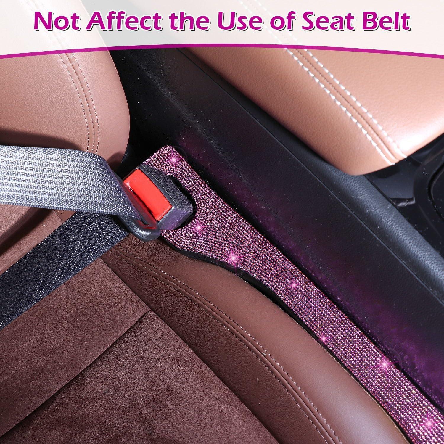 Relleno Espacio Asientos Coche Briwill Rosa Brillante - 2 Pzs