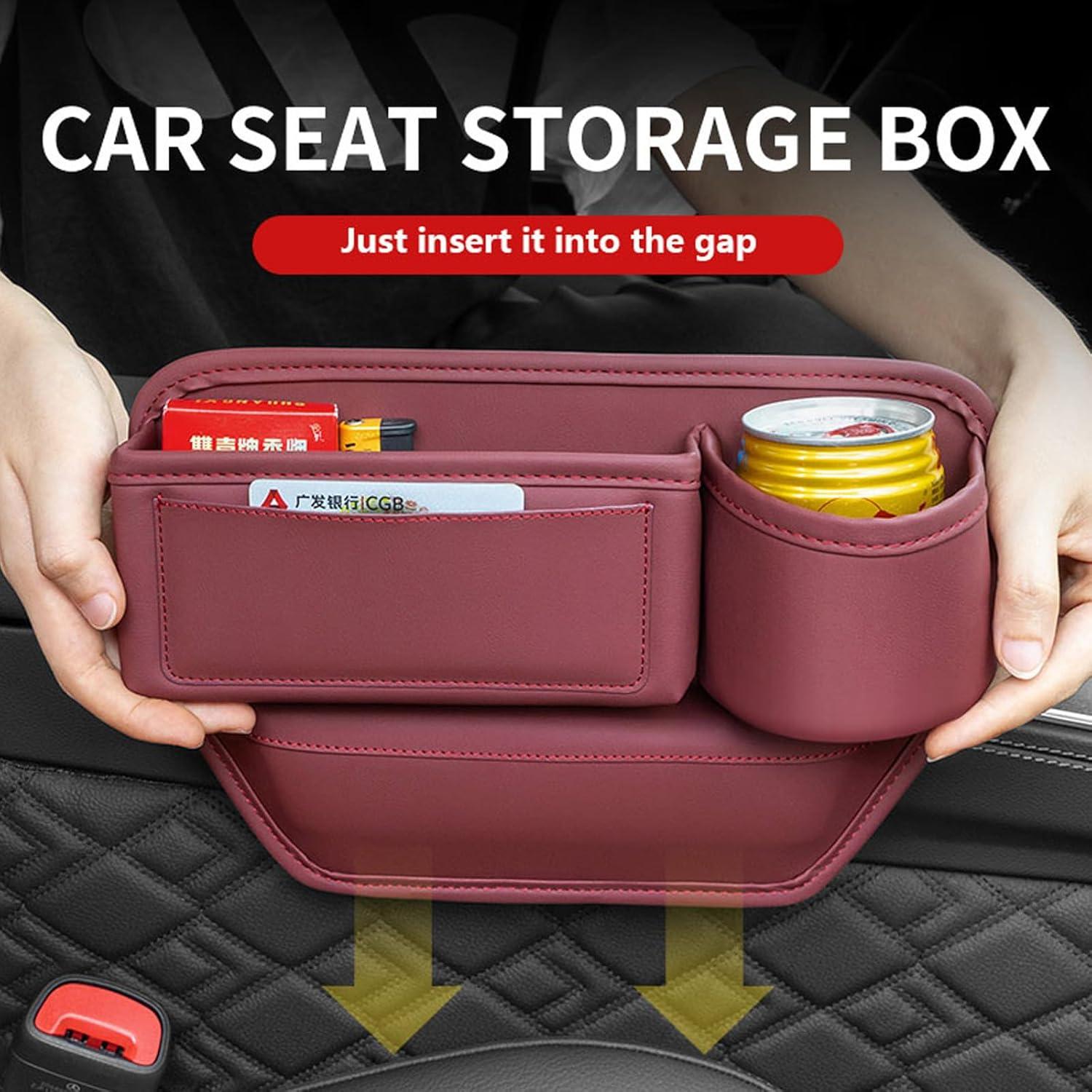 Organizador de Espacio entre Asientos Suflywe - 2 Piezas Negro