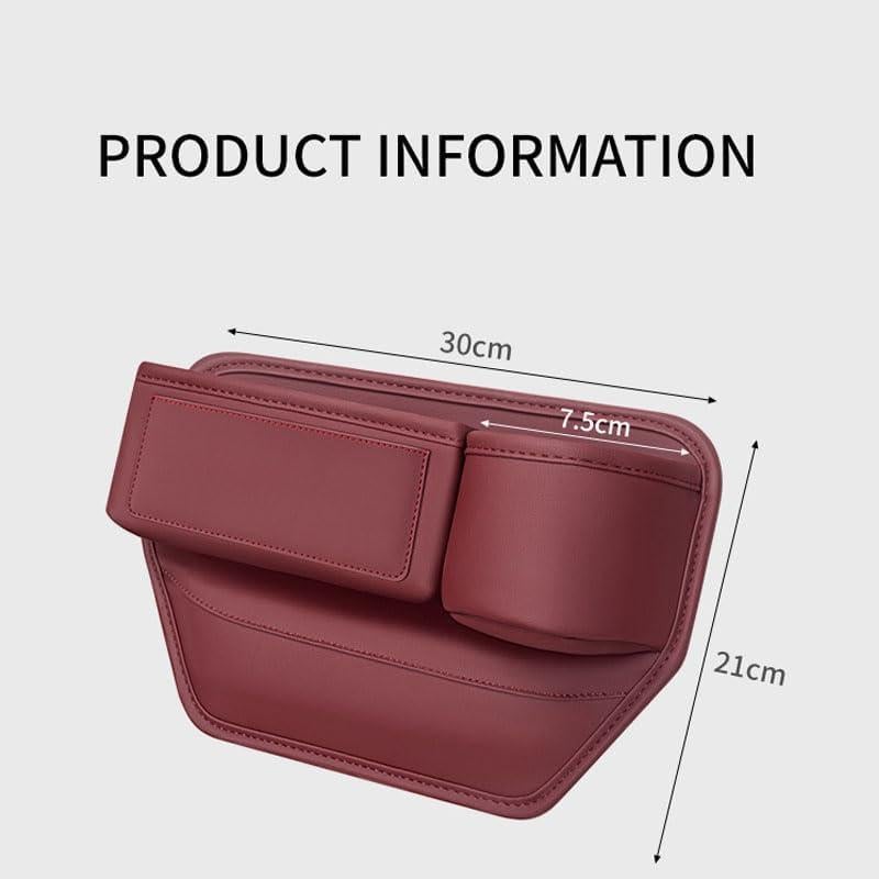 Organizador de Espacio entre Asientos Suflywe - 2 Piezas Negro