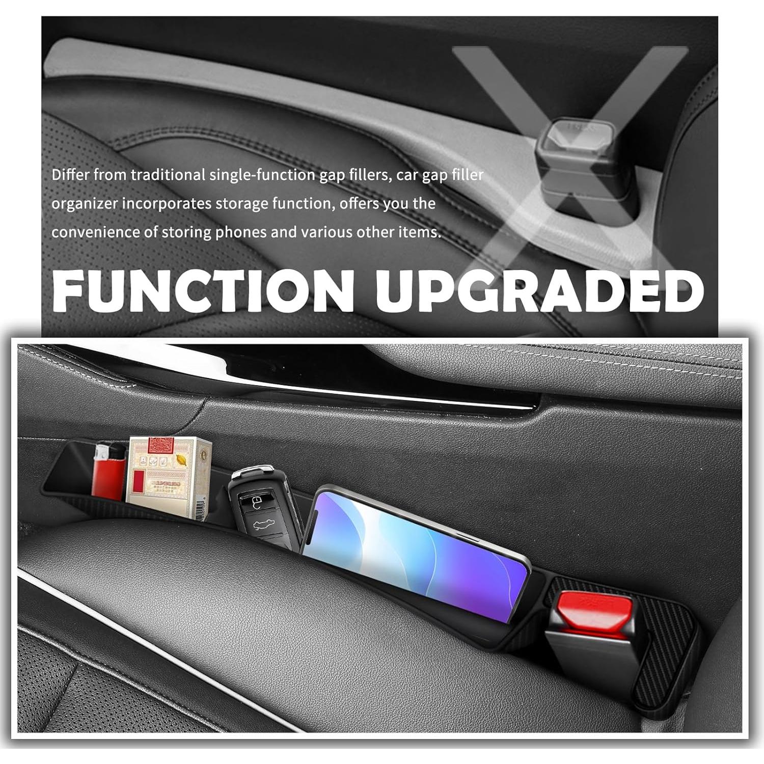 Organizador de Espacio entre Asientos de Coche YGDMD - Negro