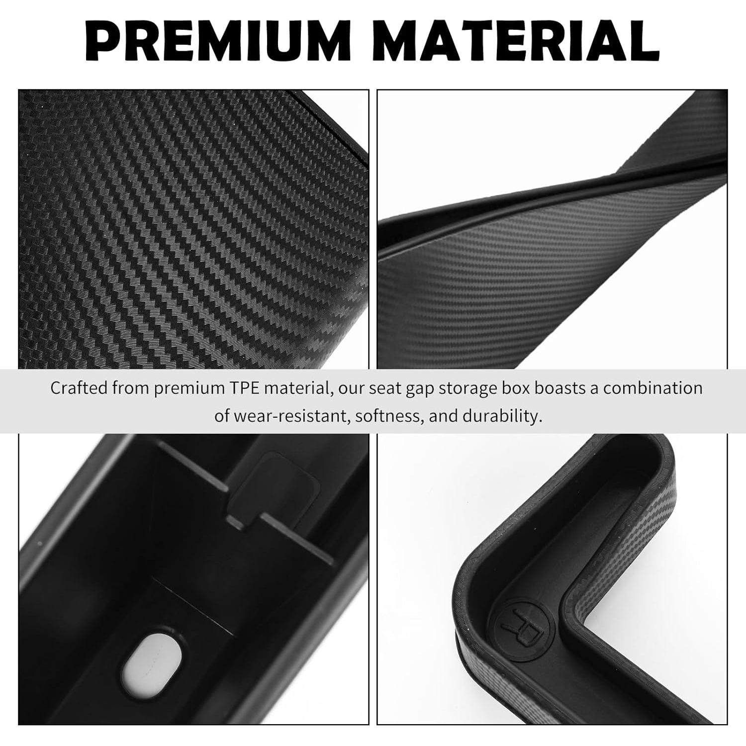 Organizador de Espacio entre Asientos de Coche YGDMD - Negro