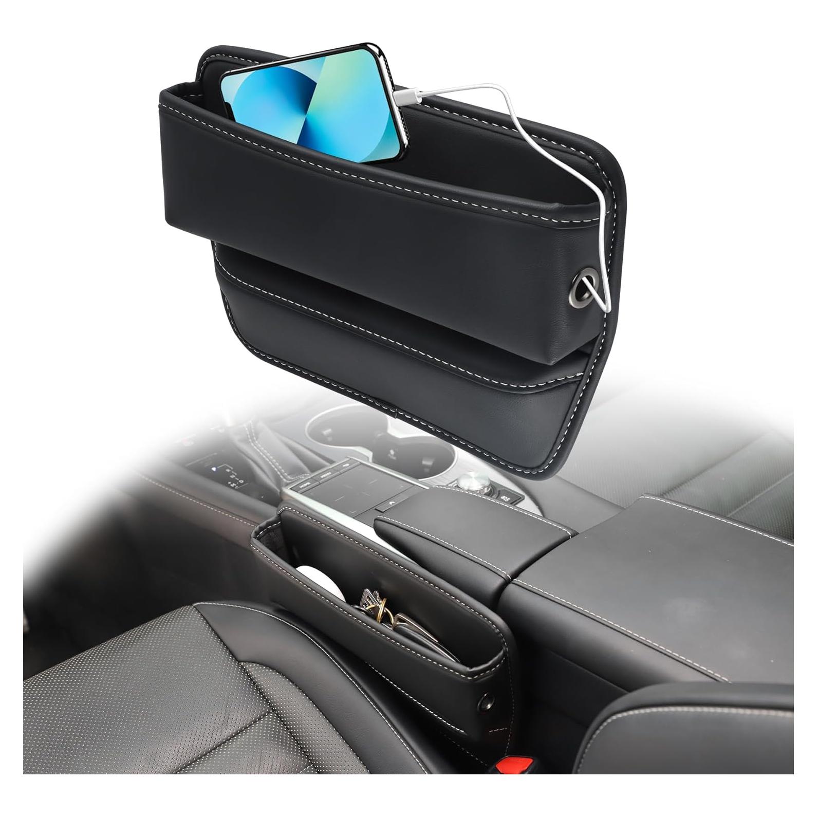 Relleno Organizador Espacio Asientos Auto Alpmosn - Negro