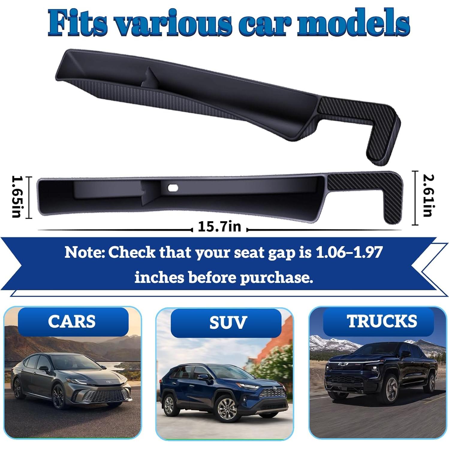 Relleno de Espacio para Asiento de Coche LOXHGP - Organizador Universal