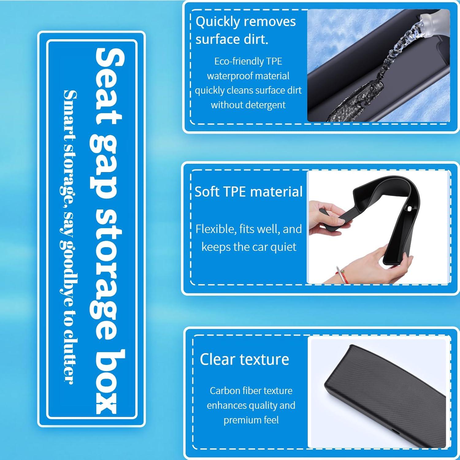 Relleno de Espacio para Asiento de Coche LOXHGP - Organizador Universal