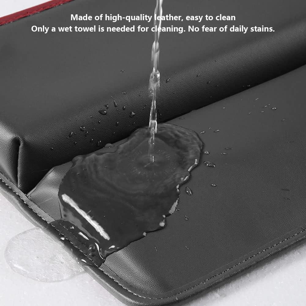 Organizador de Espacio entre Asientos de Coche LEIWOOR Negro