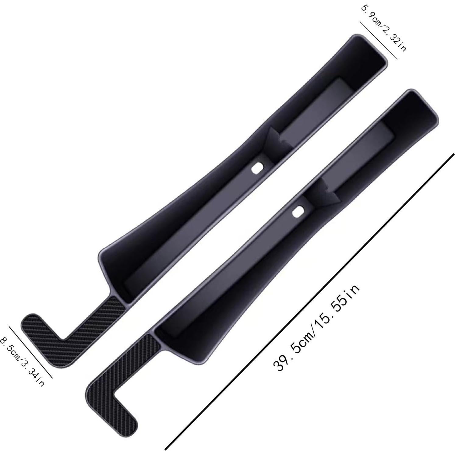 Organizador Relleno Espacio Entre Asientos Auto Sufeasdf Negro