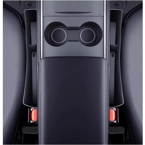 Organizador Relleno Espacio Entre Asientos Auto Sufeasdf Negro