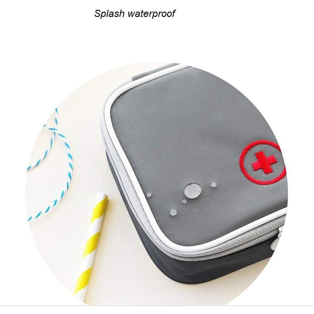 Bolsa de Primeros Auxilios Mini Lingcat Gris Vacía 13x10 cm