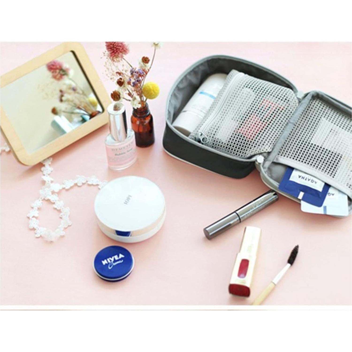 Bolsa de Primeros Auxilios Mini Lingcat Gris Vacía 13x10 cm