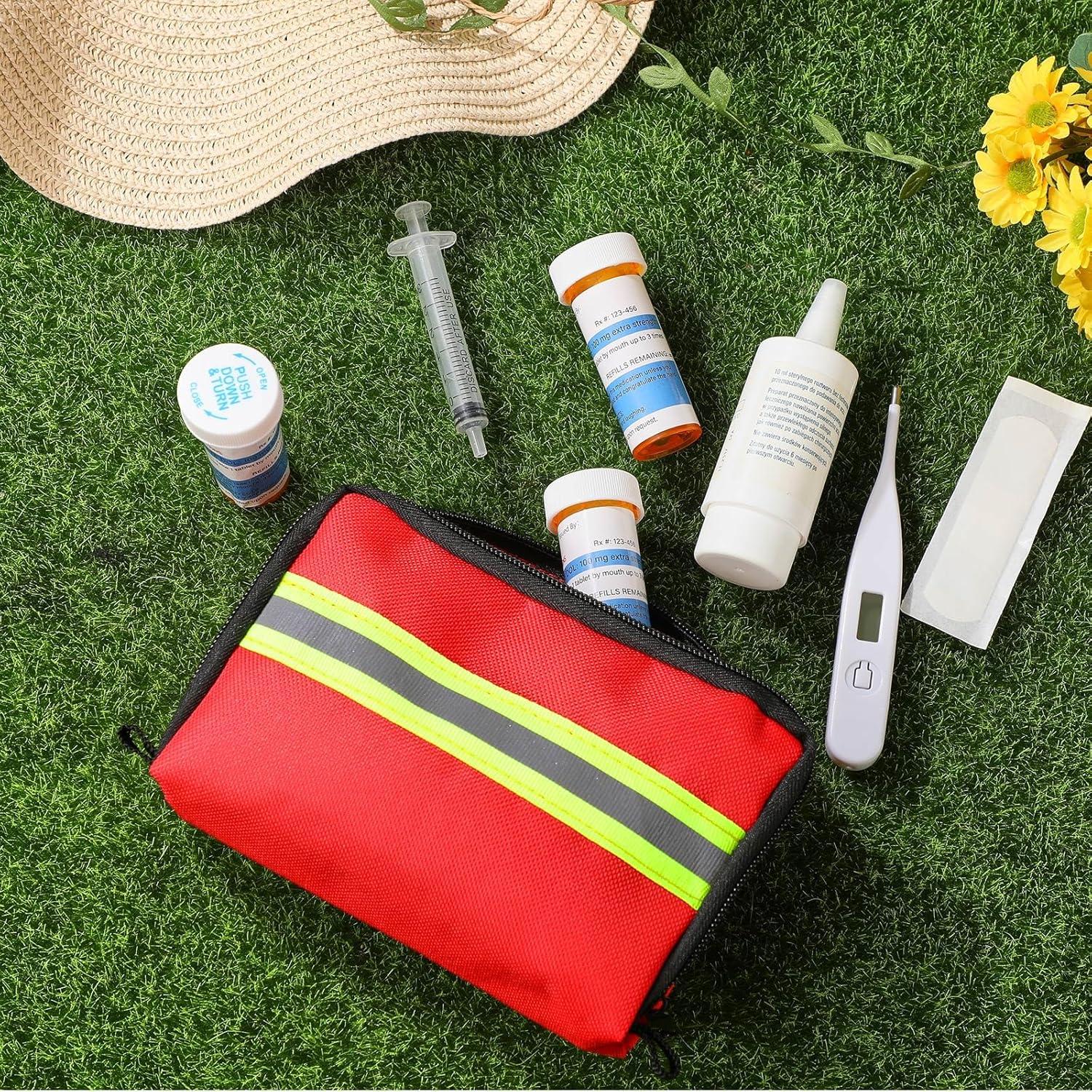 Kit de Primeros Auxilios 6 Pcs Threlaco Rojo 15x10 cm