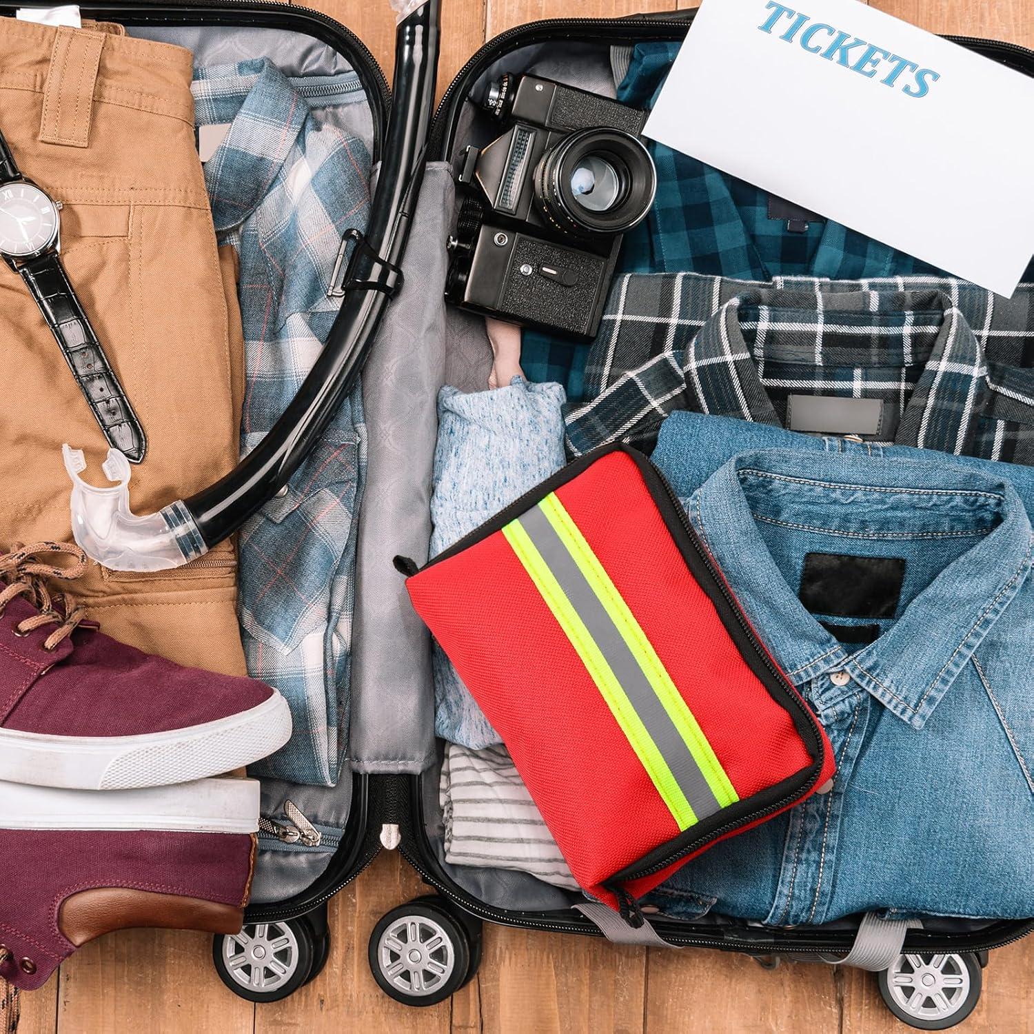 Kit de Primeros Auxilios 6 Pcs Threlaco Rojo 15x10 cm