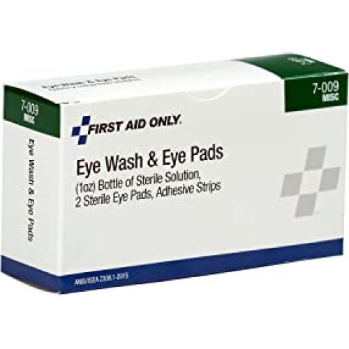 Kit de Lavado Ocular de Emergencia PhysiciansCare 5 Piezas