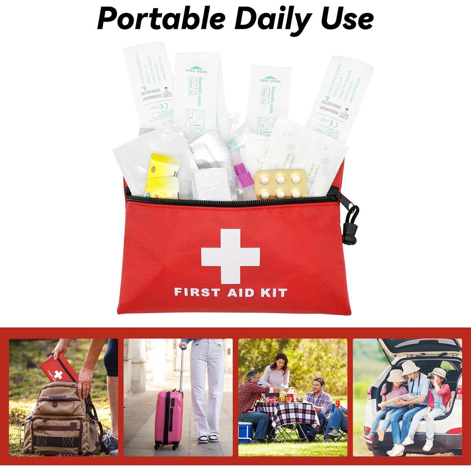 Bolsa de Primeros Auxilios Vacía Faylapa 20x14 cm 6 Pcs