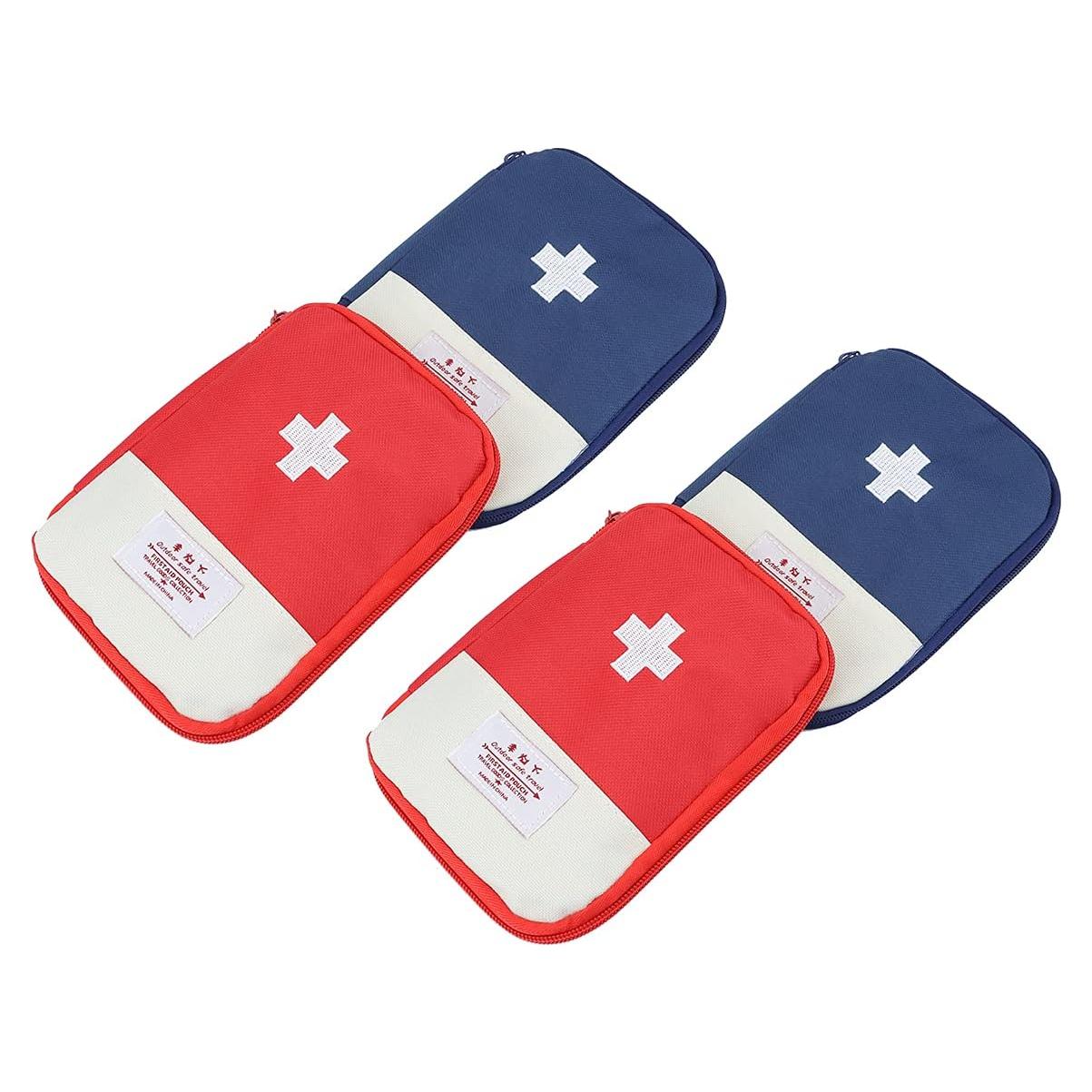 Paquete de 4 Bolsas de Primeros Auxilios LEEPHONE 18x13 cm