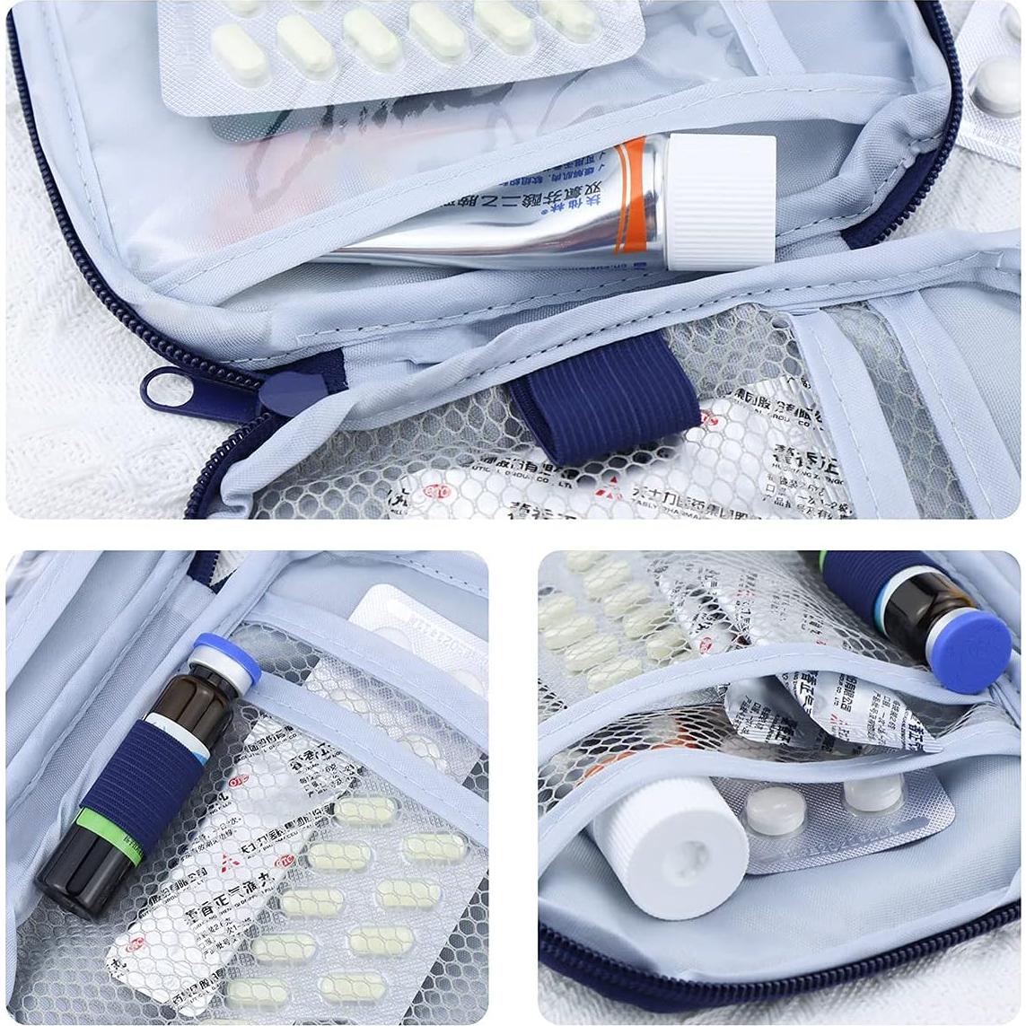 Paquete de 4 Bolsas de Primeros Auxilios LEEPHONE 18x13 cm