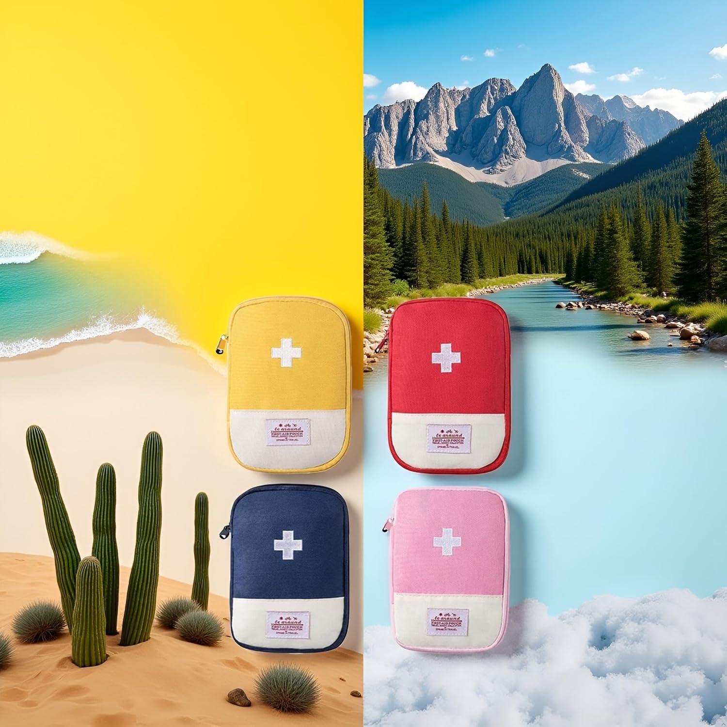 Set de 4 Bolsas de Primeros Auxilios Portátiles Jizlan