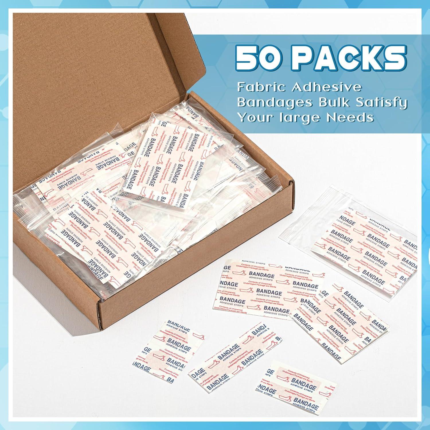 Kits de Higiene Geiserailie 50 Vendajes Impermeables 5 Tamaños