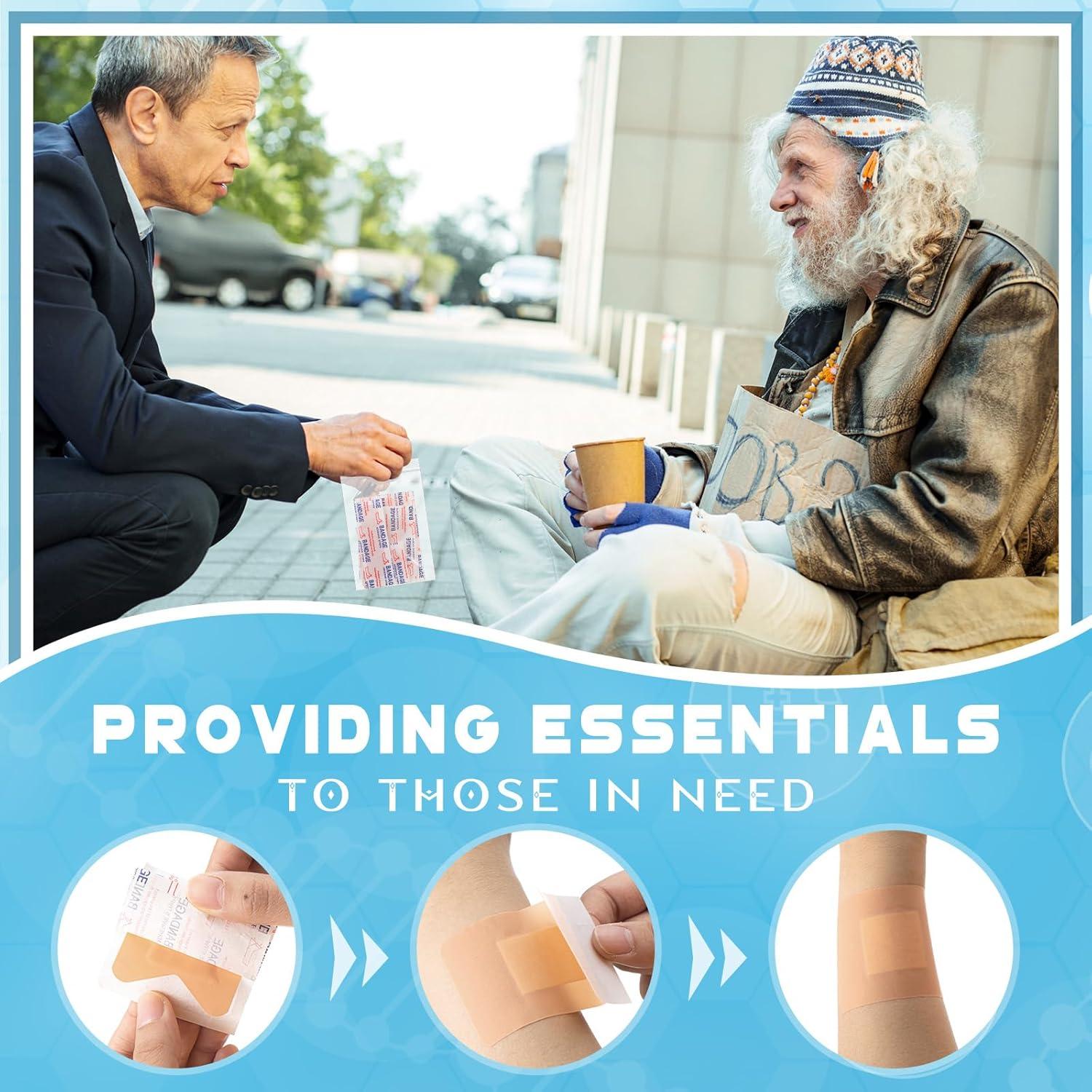 Kits de Higiene Geiserailie 50 Vendajes Impermeables 5 Tamaños